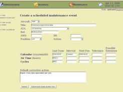 How to add a scheduled maintenance 