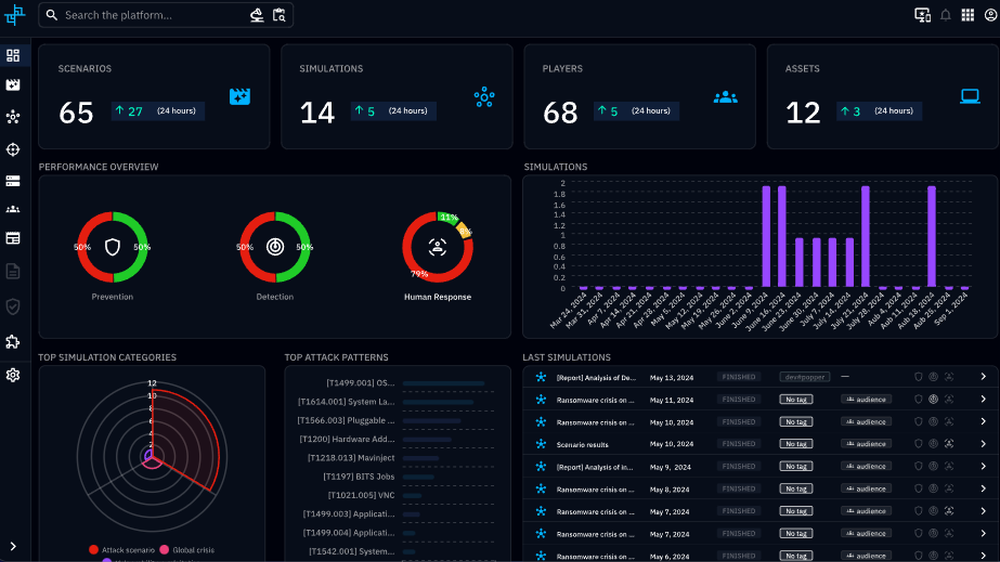 OpenBAS Screenshot 1