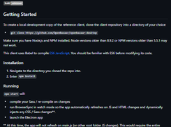 OpenBazaar Client Screenshot 1