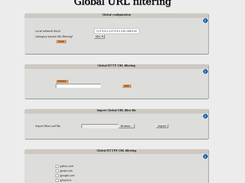 URL filtering