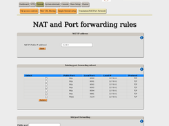 NAT and port forwarding