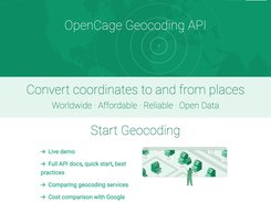 OpenCage Geocoding API Screenshot 1