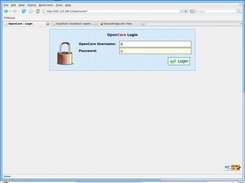 OpenCare Login Screen