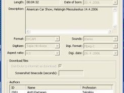 DBGUI view info
