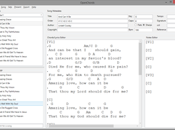 Song Edit Screen