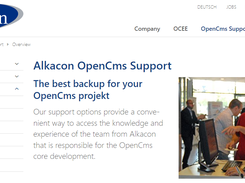 OpenCMS Screenshot 1