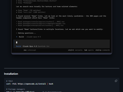 OpenCode Screenshot 1