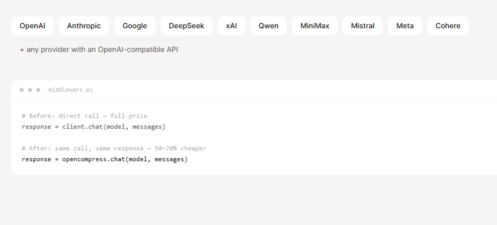 OpenCompress Screenshot 1