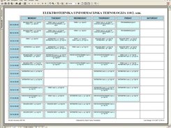 Open Course Timetabler Screenshot 4