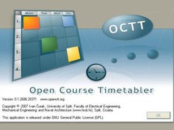 Open Course Timetabler Screenshot 5