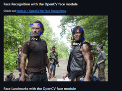 opencv4nodejs Screenshot 1