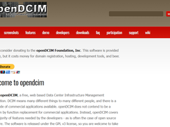 openDCIM Screenshot 1