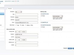 Viewing and Editing Recipients