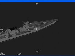 3. Frigate Normal Temp (IR - White Hot)