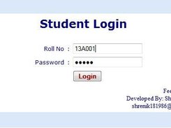 Student login