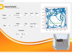 OpenFieldAI - AI Open Field Test Tracker Screenshot 1