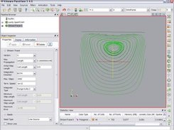 Cavity: visualisation of streamlines