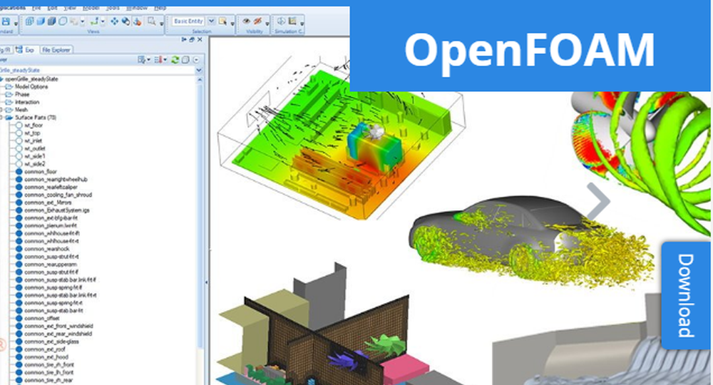 OpenFOAM Screenshot 1