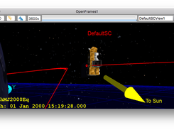 OpenFrames-generated visualizations in GMAT