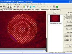 Fringe tracing an interferogram