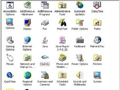 The Windows Control Panel