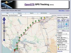 OpenGTS Screenshot 1