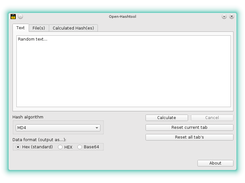 Open-Hashtool Screenshot 1