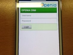 Mobile login page (work in progress)