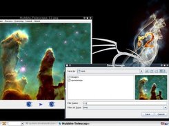 OpenImage running on KUbuntu-Linux (picture from Hubble ST)