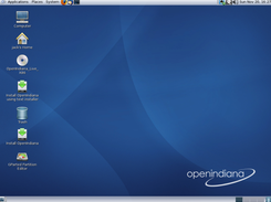 openIndiana Screenshot 1