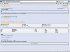 View an invoice (TXT and HTML supported)