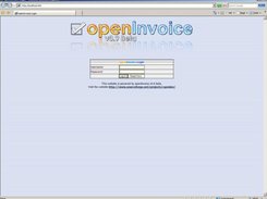 Login Screen.