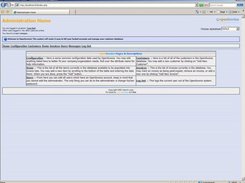 Main index page with Default style selected.