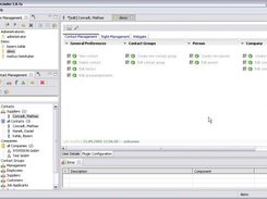 User management module: assigning user rights
