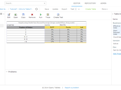 SimpleLookup table viewed  with expanded Table Details section