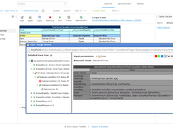 WebStudio shows how test case was calculated using Trace functionality