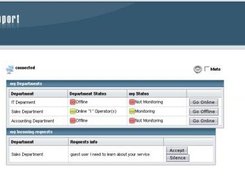 The monitoring page