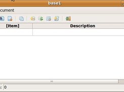 Database management window