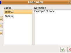 Codebook window