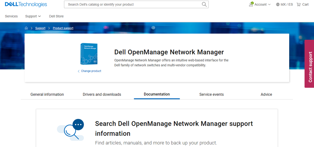 OpenManage Network Manager Screenshot 1