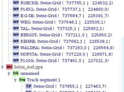 organize gpx data