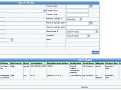 Listing and filtering assets in database