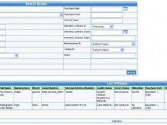 Listing and filtering assets in database