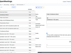 OpenMeetings Screenshot 1