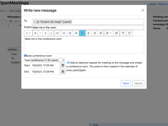 OpenMeetings Screenshot 2