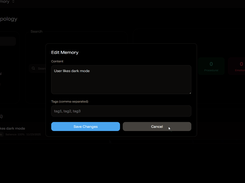 OpenMemory Screenshot 3