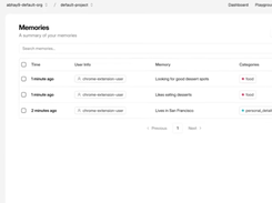 OpenMemory Screenshot 1