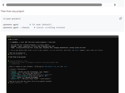 OpenMonoAgent Screenshot 1