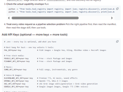 OpenMontage Screenshot 1