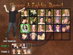 Player selection in team mode